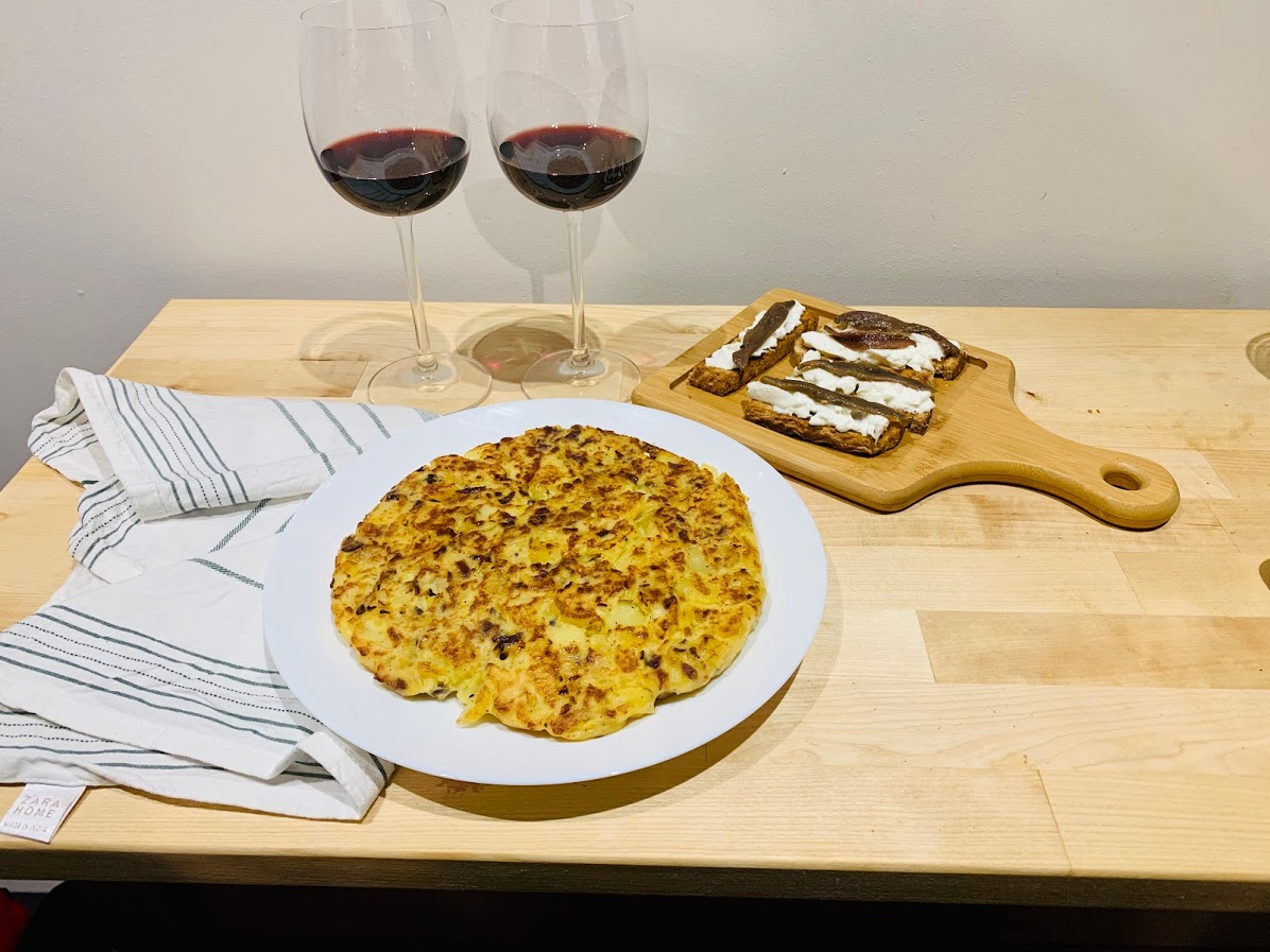 Receta me e thjeshte per te bere tortilla de patates