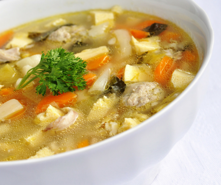 Si te gatuajme Supe me pule dhe perime.