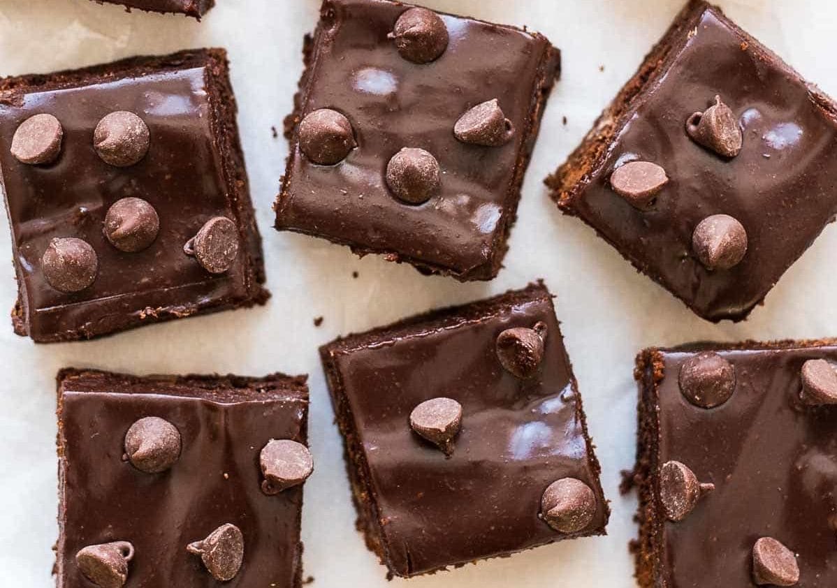 Brownie me dopio çokollatë